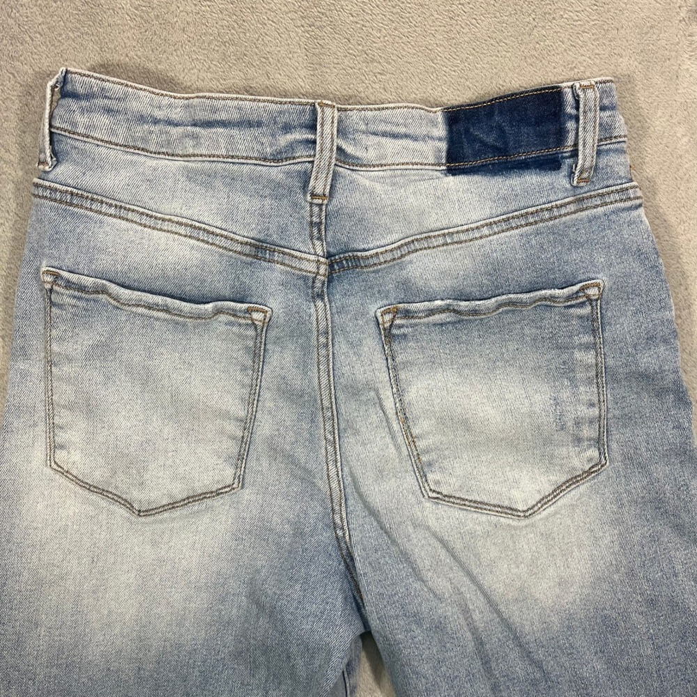 VERVET Flare Jeans Womens 29x31 Light Blue 90s Vintage Style V3132 Stretch Y2K - Picture 4 of 14